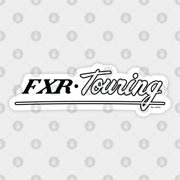 F X R - Touring BW2 Sticker by the_vtwins